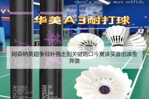 阿森纳英超争冠补强走到关键路口今夏该买谁也该舍弃谁